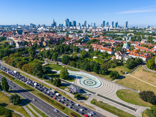 Warszawa, Stare Miasto, panorama miasta  © hunter76