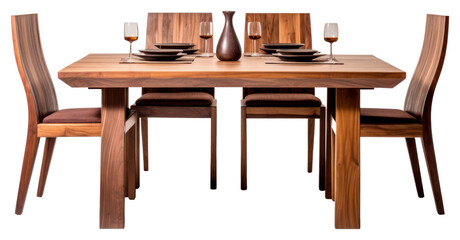 PNG Chair table furniture plate.