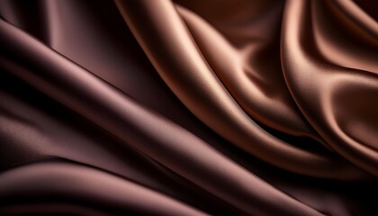 Fototapeta premium A 3D background with a realistic fabric texture, featuring soft folds and creases. The fabric has a rich, deep color
