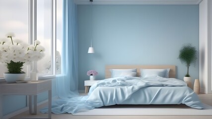 modern bedroom interior