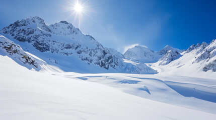 Fototapeta premium Snowboarding 