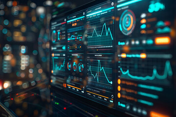 Obraz premium AI generated picture of a modern innovation and cyber analysis