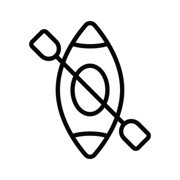 recommend clip art: Paddle into adventure with our awesome canoe vector icon