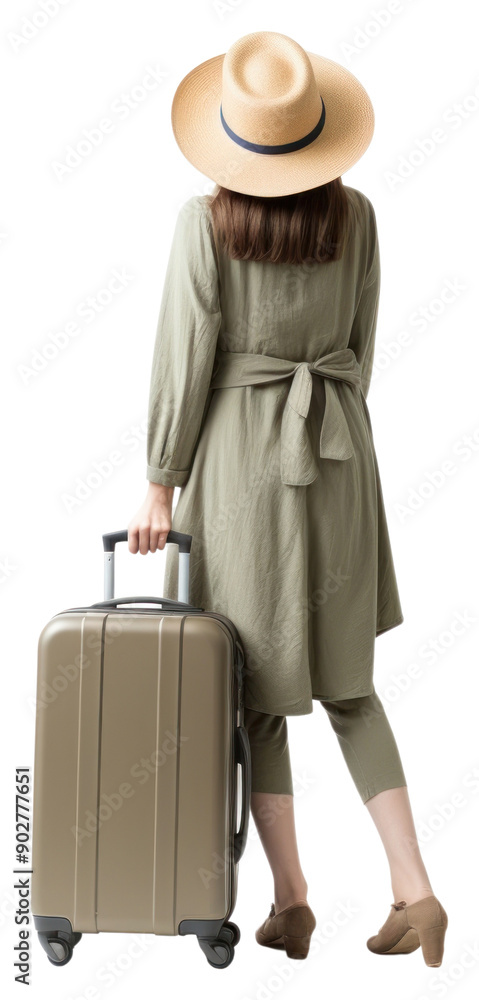 Poster png women with suitcase footwear luggage adult.