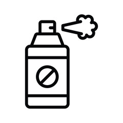 Keep bugs at bay with our Insect Spray Vector Icon! Essential for outdoor adventures and camping trips.