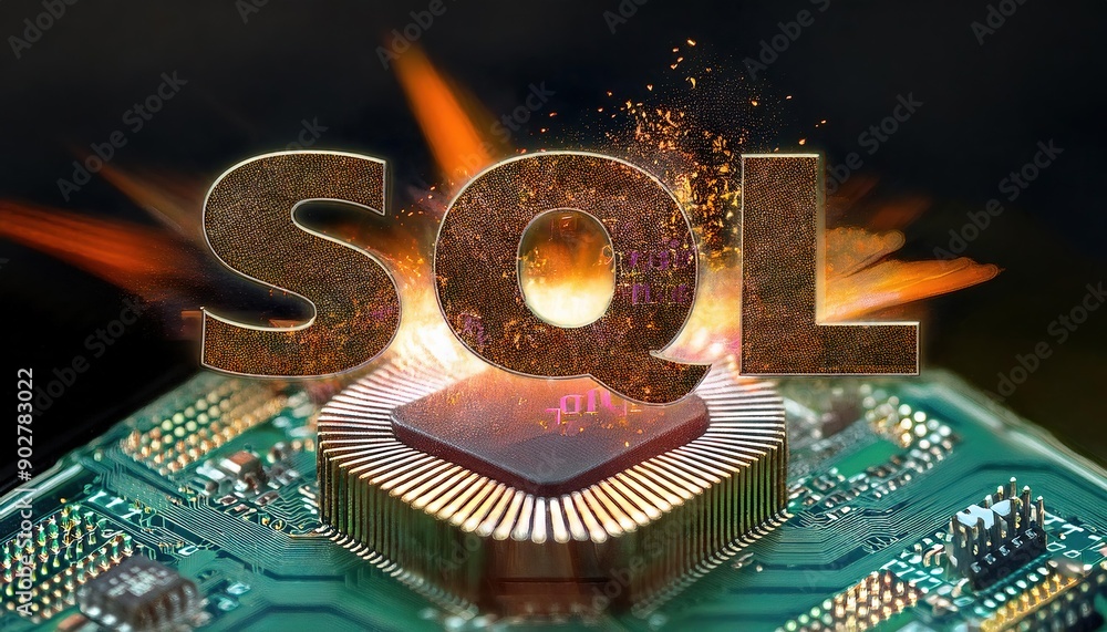 Poster exploring sql performance optimization techniques