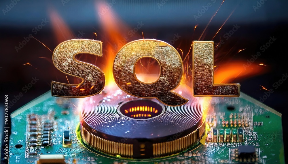 Poster sql database management and optimization techniques