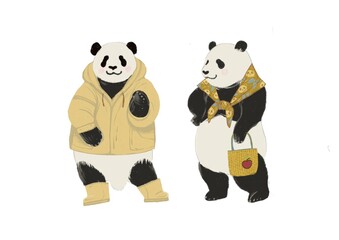 Variety panda © jiang