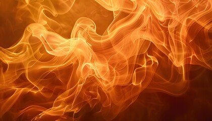 Fototapeta premium orange smoke background