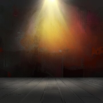 warn guoge ligth with wall