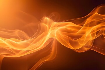Fototapeta premium orange smoke background