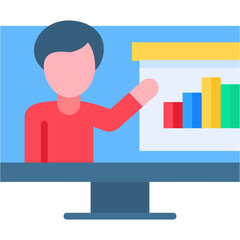 Online Presentation Icon