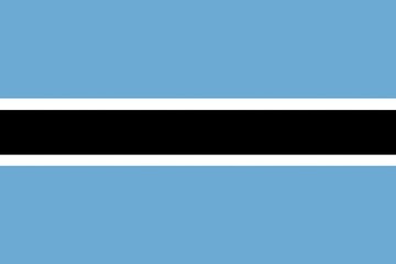 Naklejka premium country flag, botswana flag, flag, Botswana, country, travel, national, nation