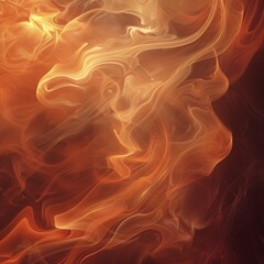 Obraz premium orange smoke background