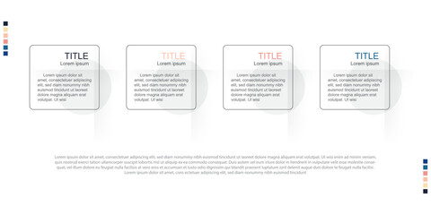Vector Infographic design options or steps for business concept. used for presentations banner, workflow layout diagram, flow chart.