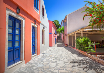 Street in Kefalonia, Greece