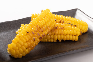 とうもろこしのバター醤油焼き