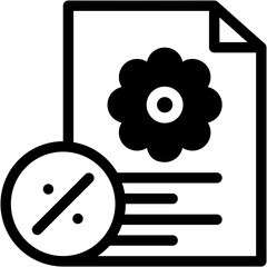 Vector Icon Bill, Invoice, Receipt, Billing, Validating Ticket