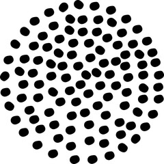 Cartoon roasted coffee beans pictogram. Coffee bean grind, size chart grains. For mug or cup. For coffee percolator. Coarse, medium or fine progress bar, loading. Manual coffee grinder. 