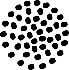 Cartoon roasted coffee beans pictogram. Coffee bean grind, size chart grains. For mug or cup. For coffee percolator. Coarse, medium or fine progress bar, loading. Manual coffee grinder. 