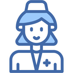 Vector Icon Stewardess, Hostess, Flight Attendant, Avatar, Professions And Jobs