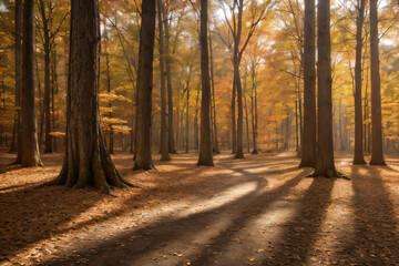 Fototapeta premium trees in the forest