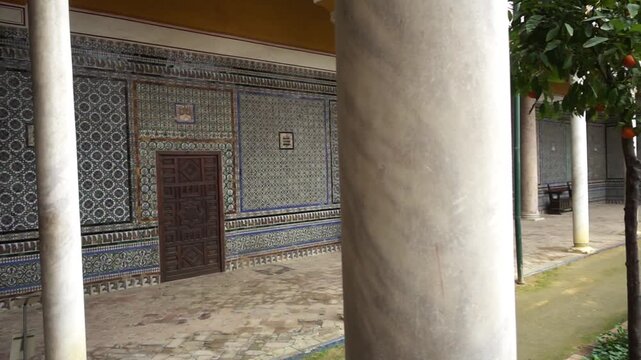 Pilate House in Seville, Andalusia, Spain