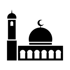 Mosque icon template