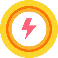 Vector Icon Energy, Electronics, Charge, Power, Electric Station, Renewable Energy