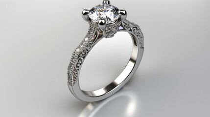 Diamond Engagement Ring.