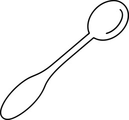 spoon isolated on white