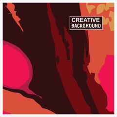 creative abstract bright background different colors. Hand drawn doodle shapes. modern trendy vector illustration.
