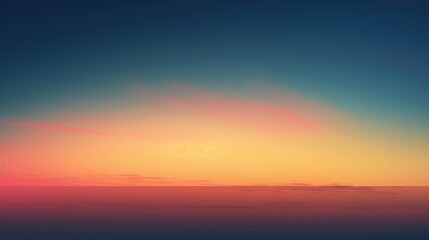 Fototapeta premium Stunning Sunset Sky