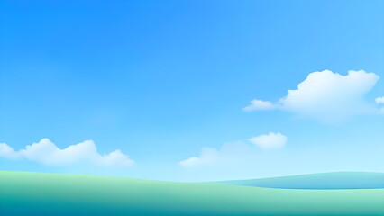 Obraz premium backdrop with blue sky