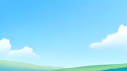 Obraz premium backdrop with blue sky