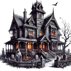 Happy Halloween, Spooky Halloween Clipart