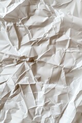 Obraz premium A detailed view of a sheet of white paper with subtle texture and slight imperfections