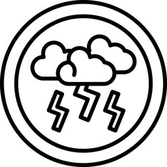 Thunderstorm Icon