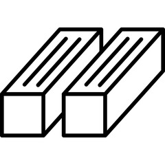 Steel Bars Icon