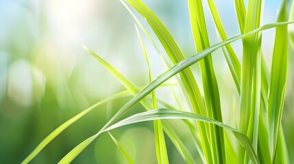 Lemongrass stalks.
