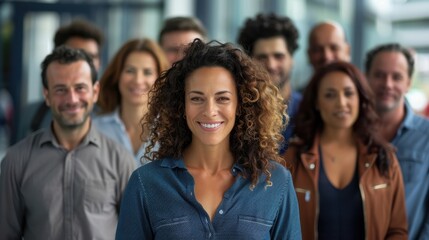 The Diverse Happy Team