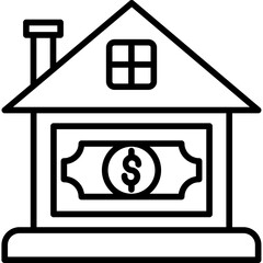 Online Rental Payment Icon