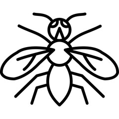 Bee Fly Icon