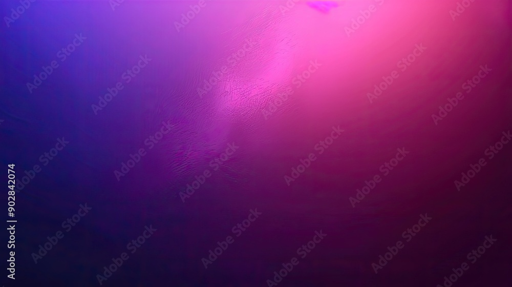 Poster a purple background with a gradient effect transitioning from deep violet to bright magenta, adding 