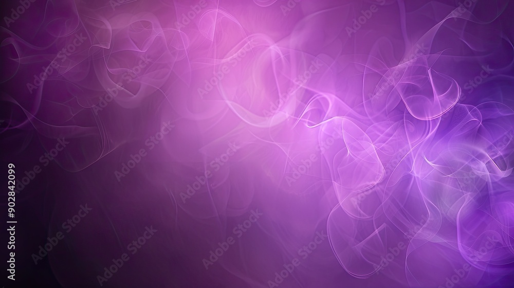 Poster a purple background with a gradient effect transitioning from dark to light purple, creating a sooth