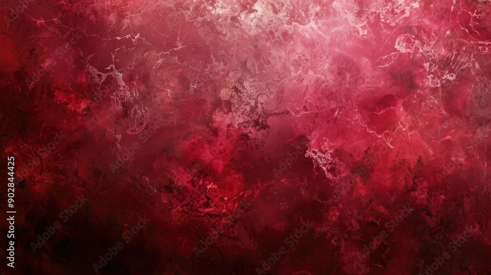 Poster a rich red background with a subtle, velvet-like texture, adding a luxurious and sophisticated touch
