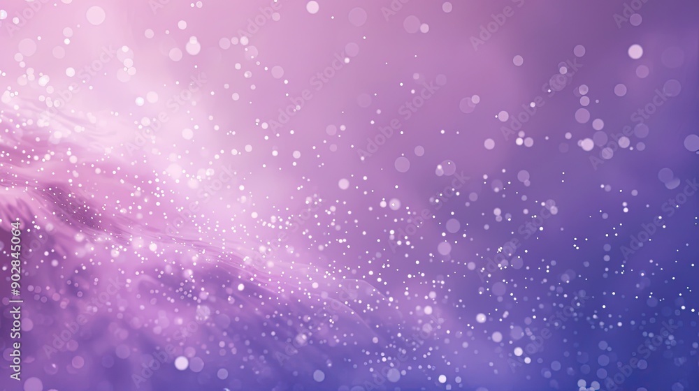 Poster a soft purple background with a gentle gradient and tiny sparkles, creating a dreamy and magical atm