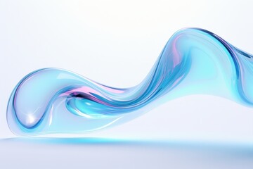 Abstract Glass Wave
