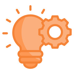 Innovation Management Icon Element For Design