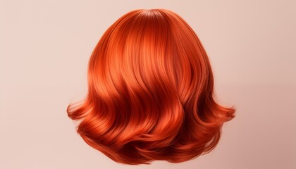 Fototapeta premium ir style hairstyle, wig, red, ginger